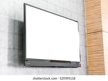 TV Screen On Wall