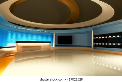 Tv Studio Background Stock Illustrations, Images & Vectors | Shutterstock