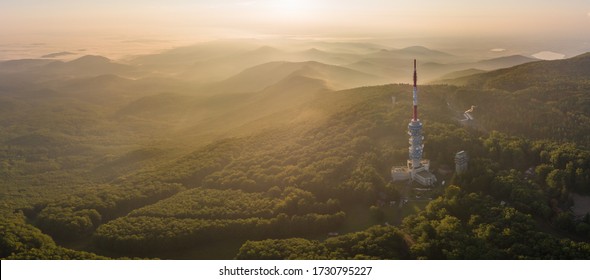 TV Tower In Matra, Hungary