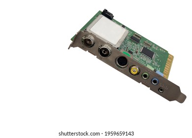 tv tuner for computer on white background isolate - Shutterstock ID 1959659143