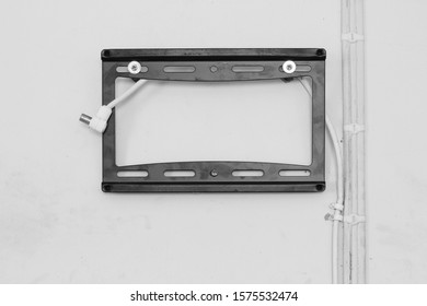 Tv Wall Mount Bracket, Copy Space.