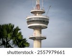 TVRI Tower with blue sky