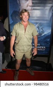 TV's Crocodile Hunter STEVE IRWIN At The Los Angeles Premiere Of Master And Commander. November 11, 2003  Paul Smith / Featureflash