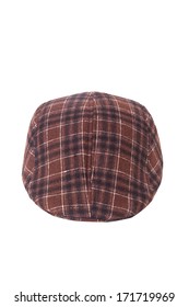 Tweed Flat Cap Isolated