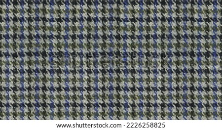 tweed hound tooth pattern textile	                     