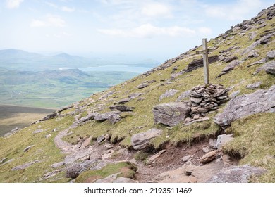 The Twelfth Cross On The West Side Pilgrim's Trail Up Mount Brandon In County Kerry, Ireland