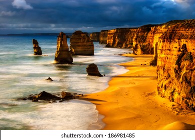 Twelve Apostles Australia Sunset Great Ocean Road