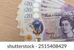 Twenty Pound Notes, Pound Sterling Banknotes