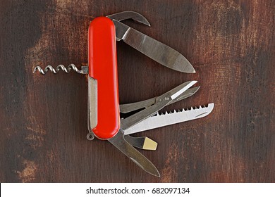 Twenty year old Swiss knife                               