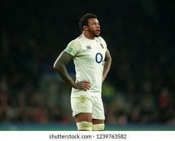 Twickenham, UK. 24th November 2018. Courtney Lawes Of England During The Quilter International Rugby Match Between England And Australia