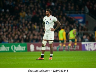 Twickenham, UK. 24th November 2018. England's Courtney Lawes During The Quilter International Rugby Match Between England And Australia