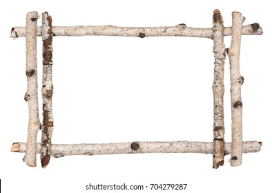 Twig Frame Of Birch