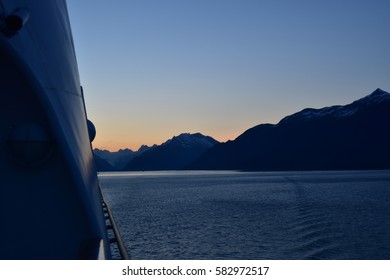  Twilight Of An Alaskan Night On A Cruise To Alaska 