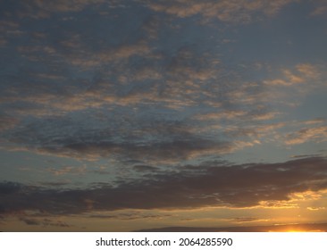 Twilight dramatic sky and cloud sunset background