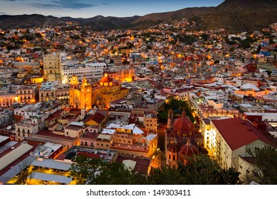 Twilight At Guanajuato, Mexico