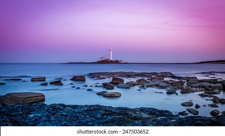 Twilight On The Northumberland Coast