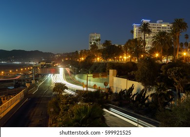 Twilight At Palisades Park,Santa Monica California