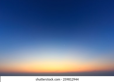 twilight skys - Shutterstock ID 259812944