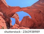 Twin Arches at Arches National Park in Moab Utah