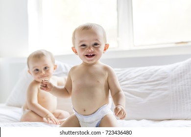 Twins Baby Boy Girl Images Stock Photos Vectors Shutterstock