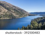 Twin lakes near Bridgeport, California, United States