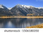 Twin lakes recreation area in Colorado