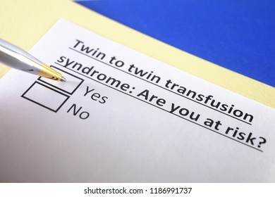 Twin to twin transfusion syndrome: are you at risk?
