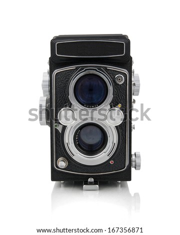 Twin-lens reflex camera