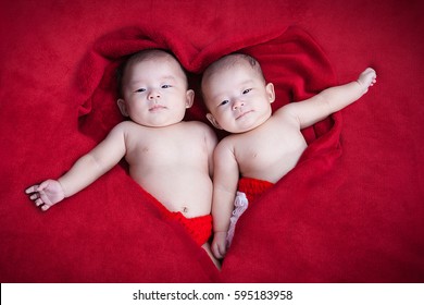 Twin Baby Asian High Res Stock Images Shutterstock