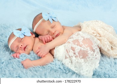 twin baby girls