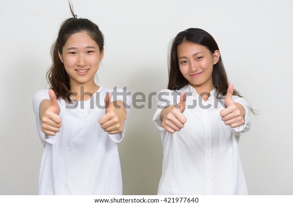 Asian Teens Thumbs