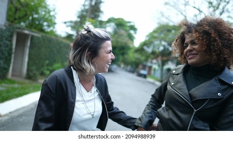 Two Authentic Women Laughing And Smiling Together, Genuine Real Life People Laugh And Authentic Women Laughing And Smiling Together, Genuine Real Life People Laugh And Smile