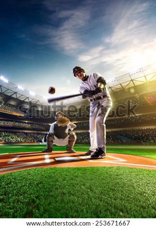 two baseball player in action
