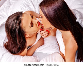 Sexy Lesbian Licking