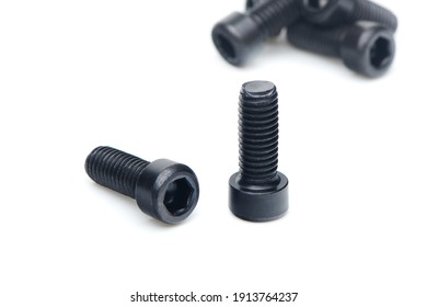 Two Black Hex Screws Hex Cap Stock Photo 1913764237 | Shutterstock