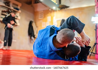 Brazilian Jiu Jitsu Bjj Jiujitsu Training Foto Stock 1502514839 ...