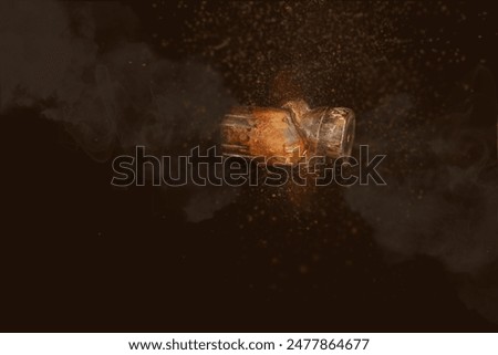Two Bullets Colliding Mid Flight