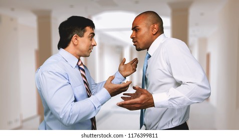 conflict arguing stock photo