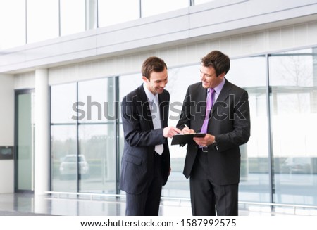 Similar – Image, Stock Photo Half door with two windows