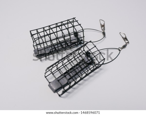 Two Cage Feeders Feeder Fishing On Stock Photo Edit Now 1468596071