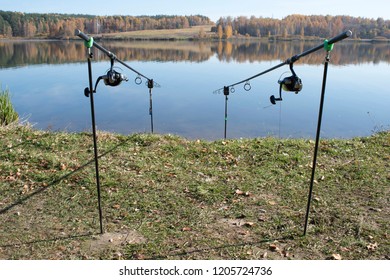 camo fishing pole