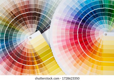 Color Palette Guide Paint Samples Colored Stock Photo (Edit Now) 557422801