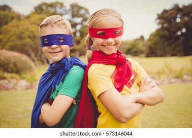 Two Children Posing Arms Crossed Park Stock Photo 573146044 | Shutterstock