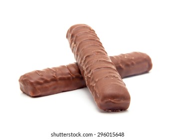 two chocolate bars