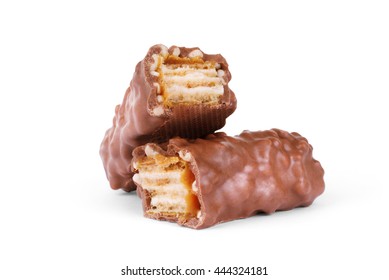 two chocolate bars