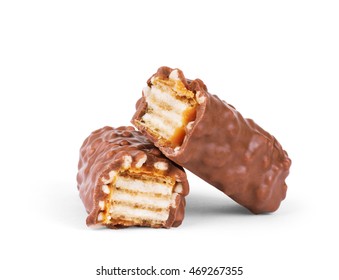 two chocolate bars