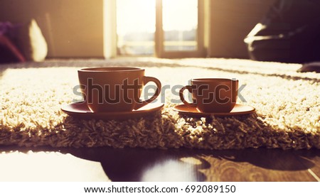 Two coffee cups
