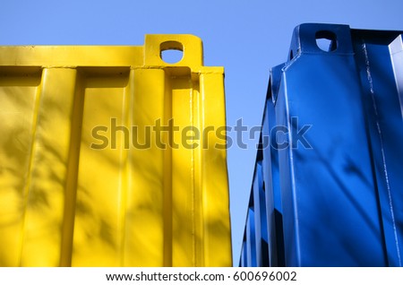 Two containers