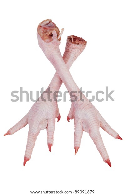 Two Crossed Turkey Legs Claws On Stock Photo 89091679 | Shutterstock