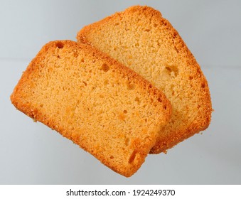 Two Crunchy Rusk or Dry Cake
